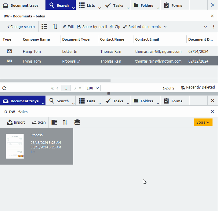 4 Take over index entries new